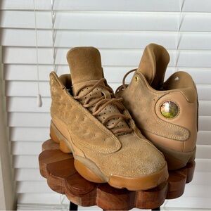 Jordan Kids Shoes in Tan